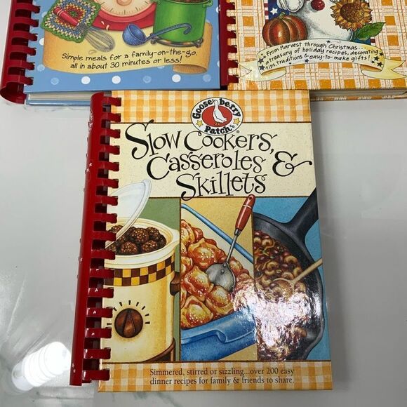 GOOSEBERRY PATCH Cookbooks Lot of 3 - Picture 2 of 7